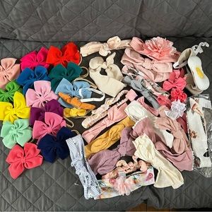 40 pcs baby girl head bands